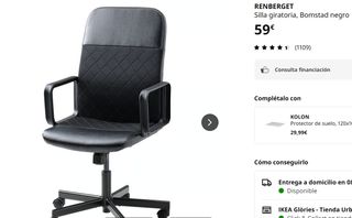 Silla de escritorio giratoria