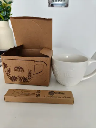 Tazza Mulino Bianco con cucchiaini