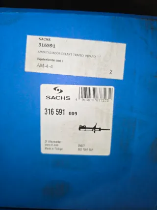 Amortiguadores de fiat tal,ren trafic,Opel vivaro