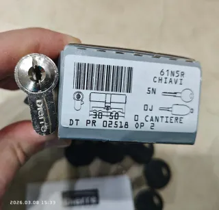 Cilindro seguridad Dierre New Power con 5 llaves