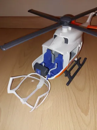 JUGUETE - Playmobil - Helicóptero de rescate