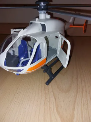 JUGUETE - Playmobil - Helicóptero de rescate