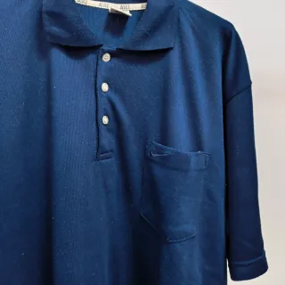 Polo Nike Vintage Azul Marinho Tamanho L