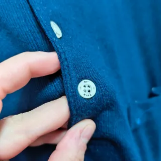 Polo Nike Vintage Azul Marinho Tamanho L