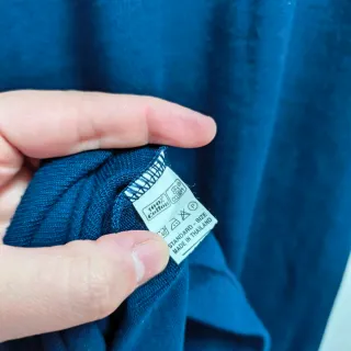 Polo Nike Vintage Azul Marinho Tamanho L