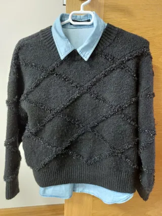 Jersey Mango Negro Talla M-L