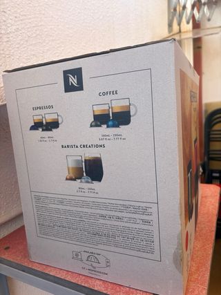 Cafetera Nespresso Vertuo Pop Roja