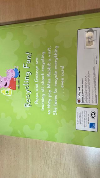 Libro Pepa Pig Recycling Fun