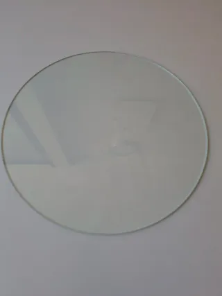 Cristal redondo para mesa