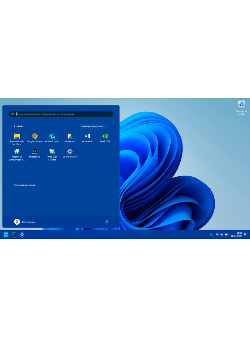 Portátil Dell Gris con Windows 11 afbeelding 9