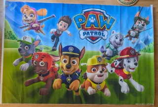 Fondo mesa dulce photocall Paw Patrol