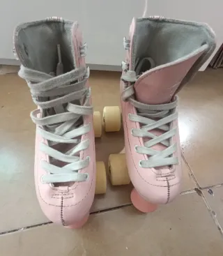 Patines Oxelo RS Quad 100 Rosas