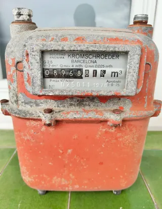 Contador Gas Kromschroeder Barcelona G 2,5