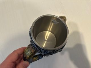 Taza Vikinga Calavera con Cuernos