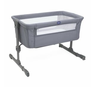 Cuna colecho bebé gris
