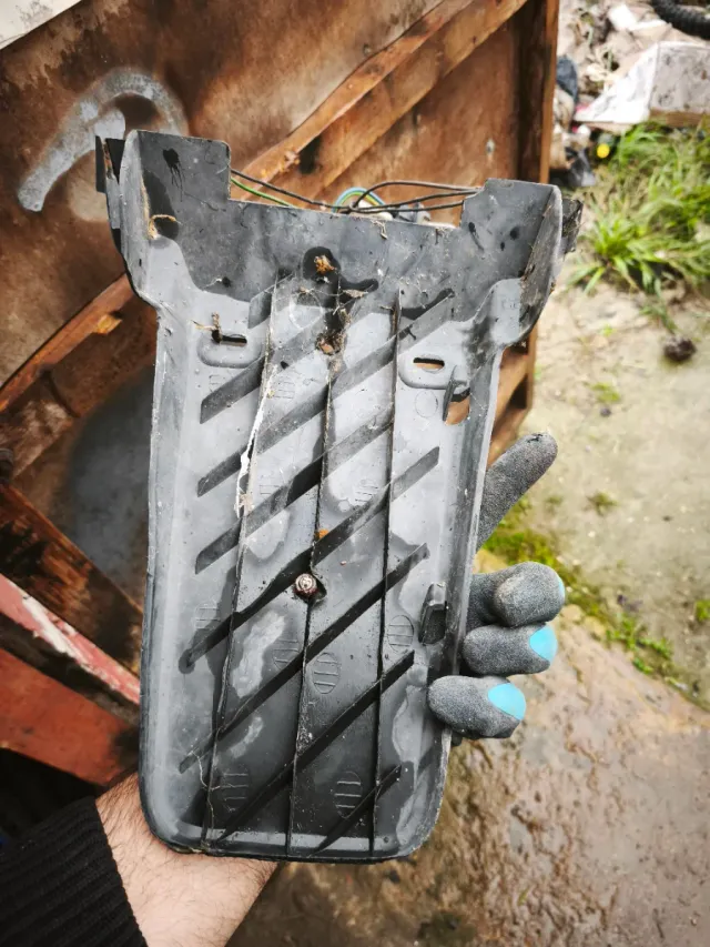 Yamaha Axis porta matrícula