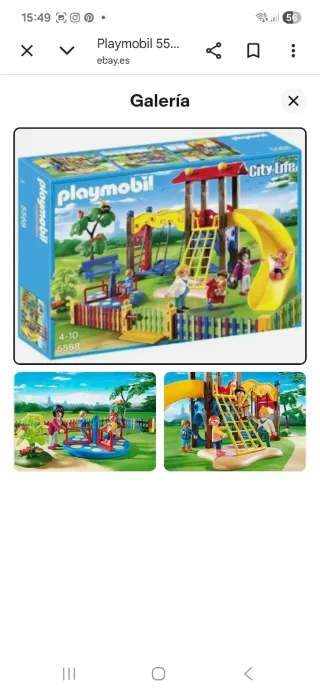 Playmobil 5568 City Life Parque Infantil