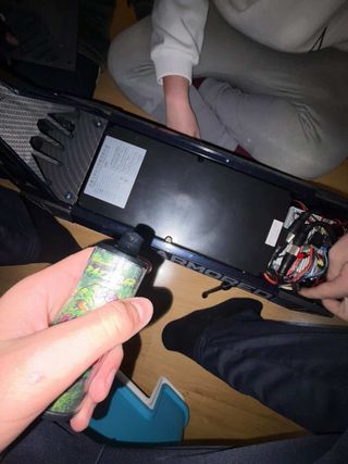 Batería y controladora para patinete