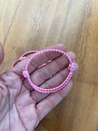 60 Braccialetti in corda intrecciata
