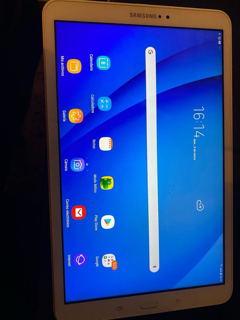 Tablet Samsung Galaxy Tab A T580 Blanca afbeelding 2