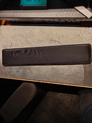 Reposamuñecas para teclado negro