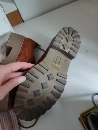 Zapatos Oxford Mujer Marrones