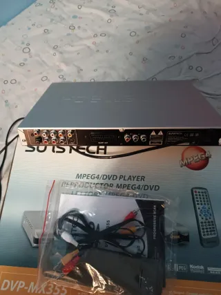 Reproductor DVD Sunstech DVP-MX355 MPEG4
