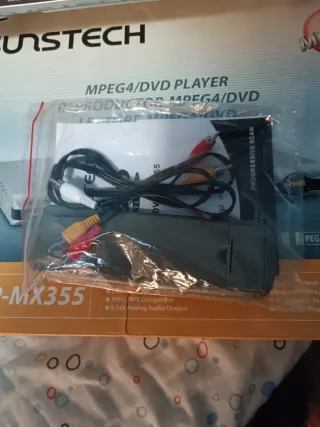 Reproductor DVD Sunstech DVP-MX355 MPEG4