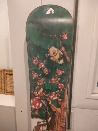 Tabla Snowboard+fijaciones Santa Cruz