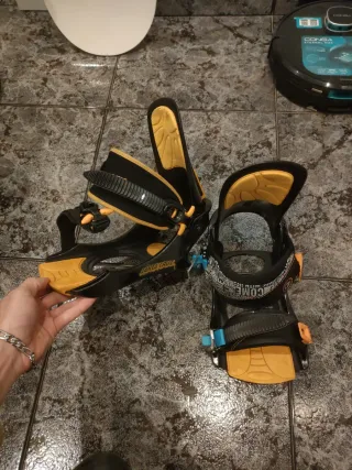 Tabla Snowboard+fijaciones Santa Cruz