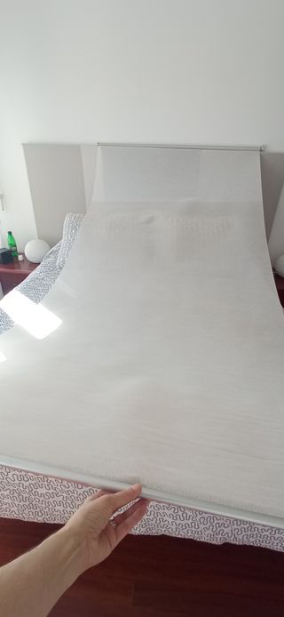 Estores enrollables translúcidos grandes