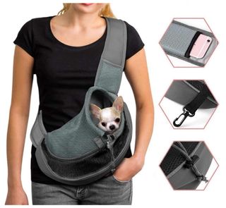 Transportín desmontable gato/perro pequeño