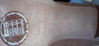 Zapatos de piel señora. Núm 38. Sin estrenar.