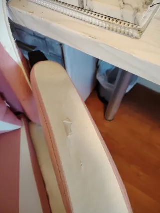 Silla Gaming Rosa y Blanca