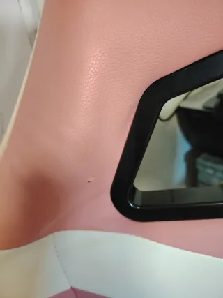 Silla Gaming Rosa y Blanca