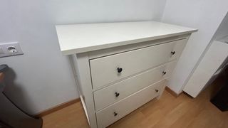 Cómoda Hemnes ikea 3 cajones