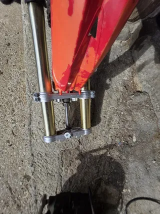 Horquilla Pit Bike 125cc Naranja