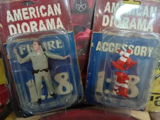 Figuras Policía American Diorama 1:18