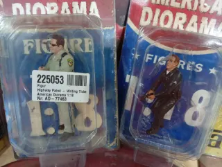 Figuras Policía American Diorama 1:18
