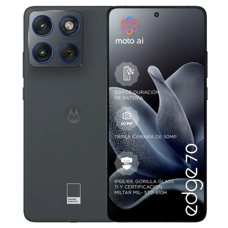 Motorola Edge 70 512GB Gris afbeelding 2