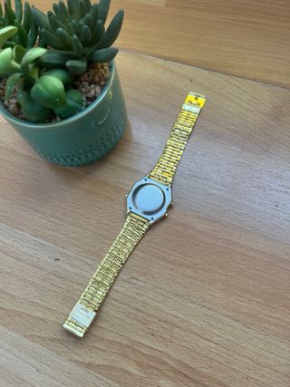 Orologio Digitale di Lusso Nuovo Dorato