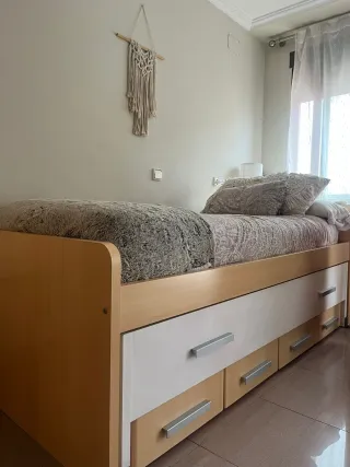 Cama nido 90cm con cajones