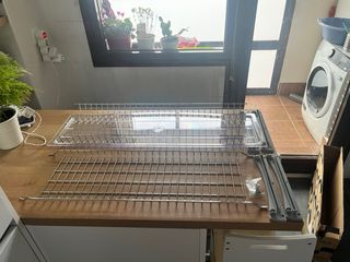 Escurreplatos para módulos altos de cocina