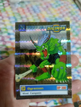 Carta Digimon Ogremon Holográfica