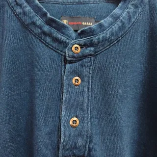 Polo Giovanni Galli Azul Marinho XL