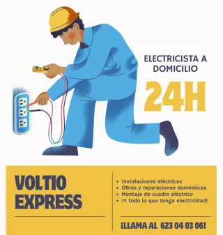 ELECTRICISTA A DOMICILIO 24H – VOLTIO EXPRESS
