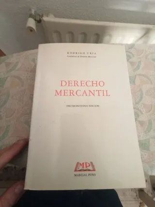 Libro Derecho Mercantil