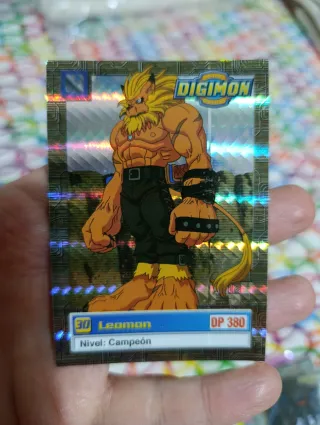 Carta Digimon Leomon Holográfica