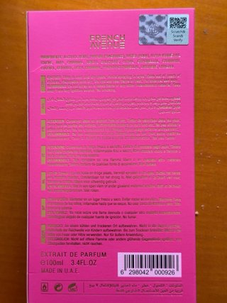 Perfume French Avenue Vulcan Baie
