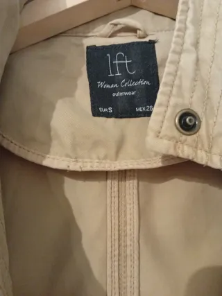 Parka mujer beige Talla S